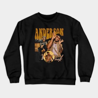 Anderson Paak Track List Crewneck Sweatshirt